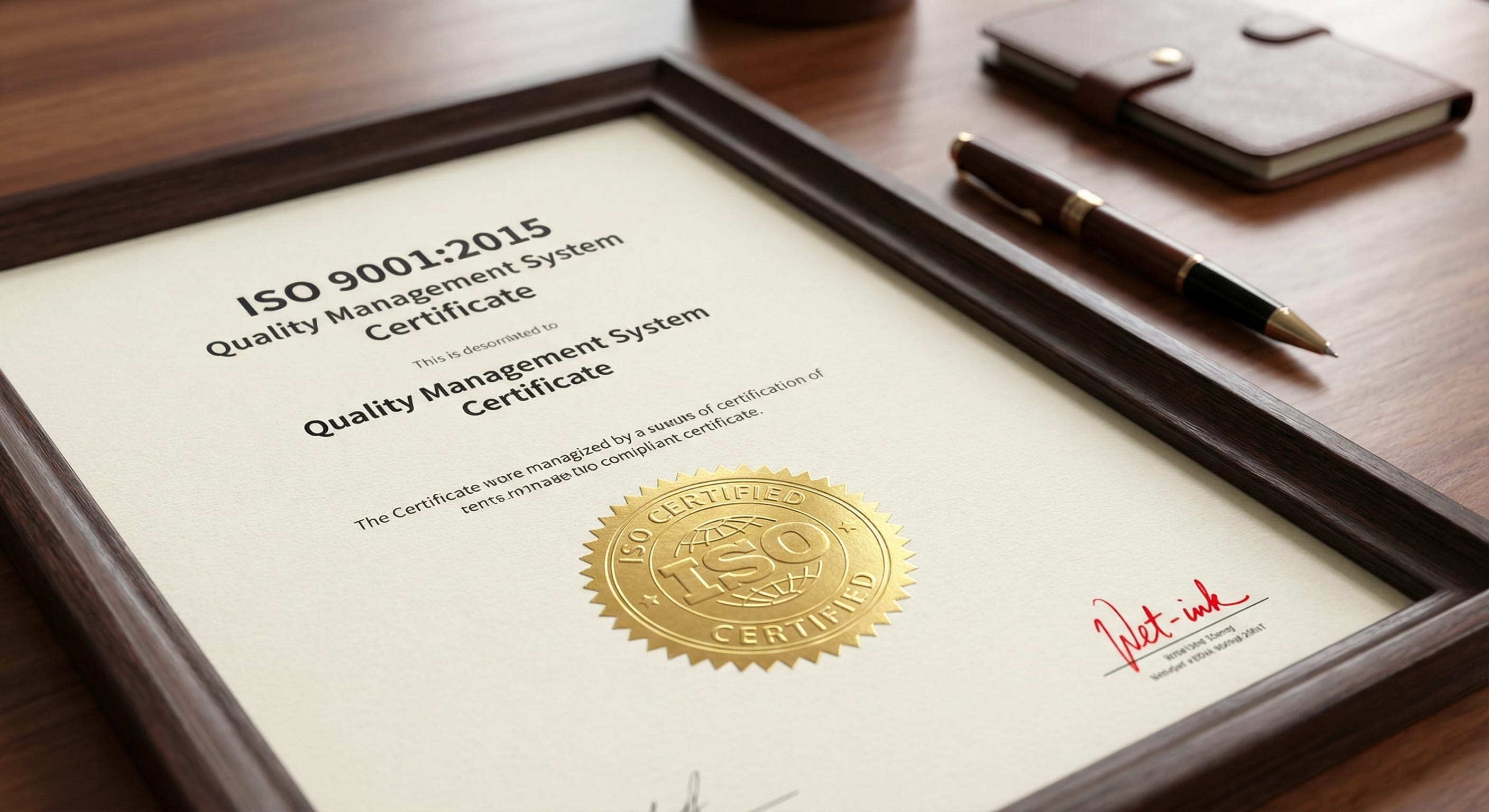 ISO9001:2015质量管理体系认证