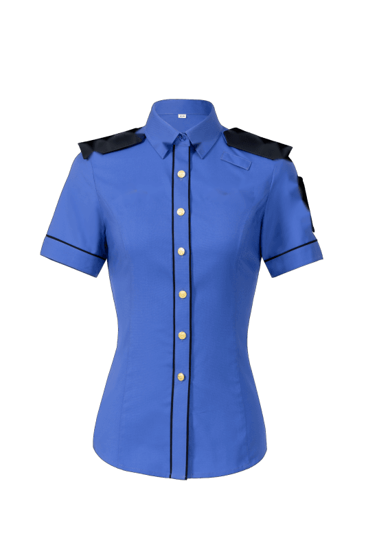 女短袖制式衬衣