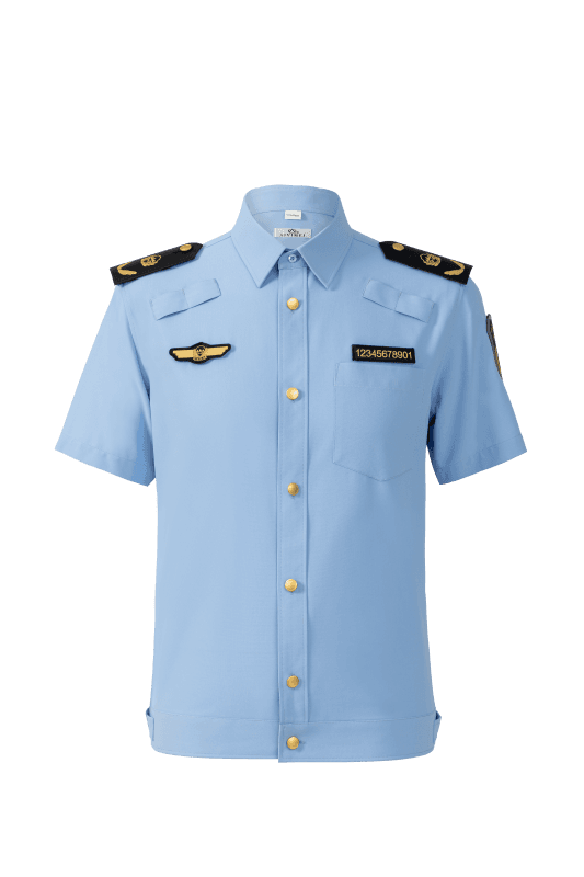 夏装制式衬衣男短袖